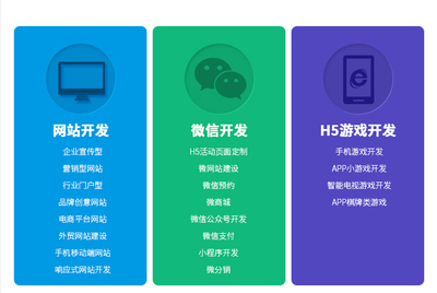 企業網站模板定制建設開發H5網頁游戲微信抖音支付寶小程序開發